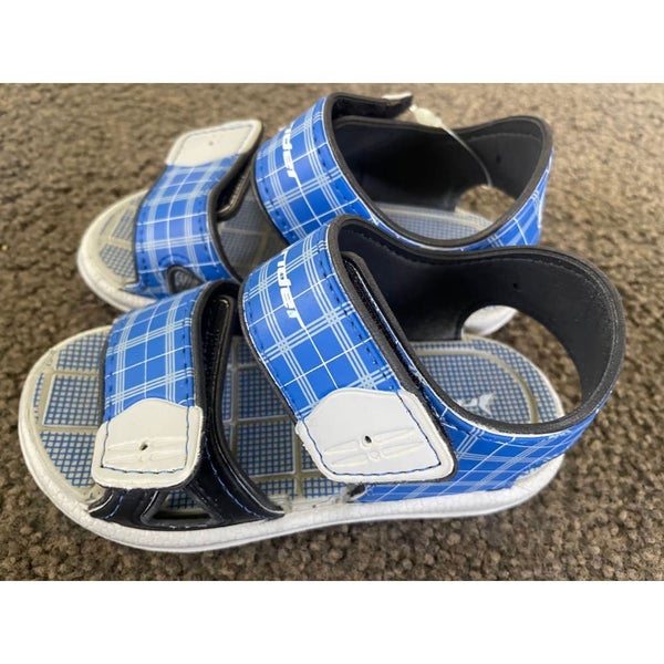 Rider Sandals Size 9 Rider Mini Sandal II Baby Grey Blue Carousel 2