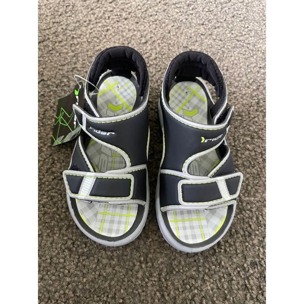 Rider Sandals Size 8 Rider K2 Comfort II Baby Black Grey Carousel 1