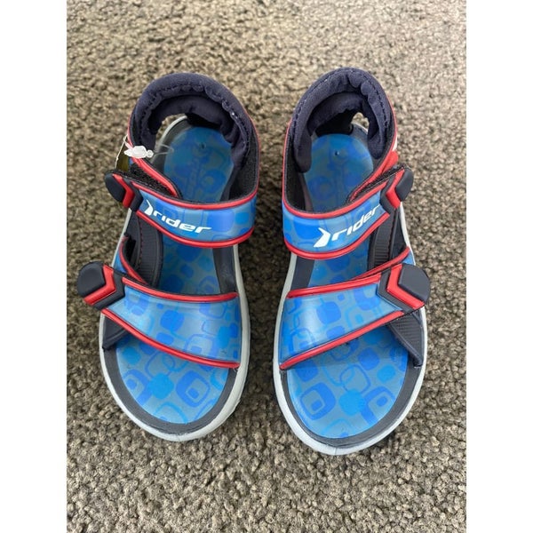Rider K2 Twist II Baby Sandals Blue Grey Red - Size 11 Carousel 1
