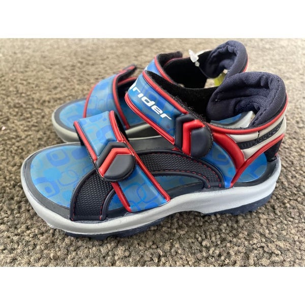 Rider K2 Twist II Baby Sandals Blue Grey Red - Size 11 Carousel 2