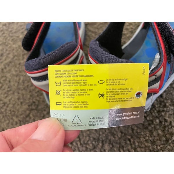Rider K2 Twist II Baby Sandals Blue Grey Red - Size 11 Carousel 4
