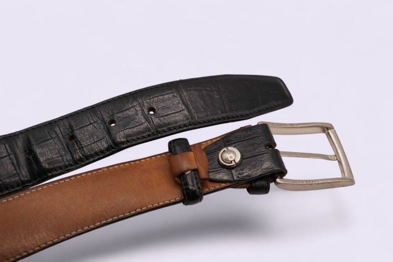 Robert Charles- Mens Black Genuine Leather Belt63616994046721112