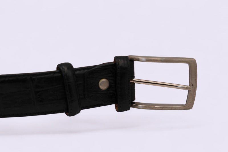 Robert Charles- Mens Black Genuine Leather Belt63616994046721113