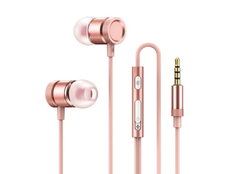 Luxury Hifi Metal Wired Headphone With Microphone 3.5MM Jack Black Box Carousel 1