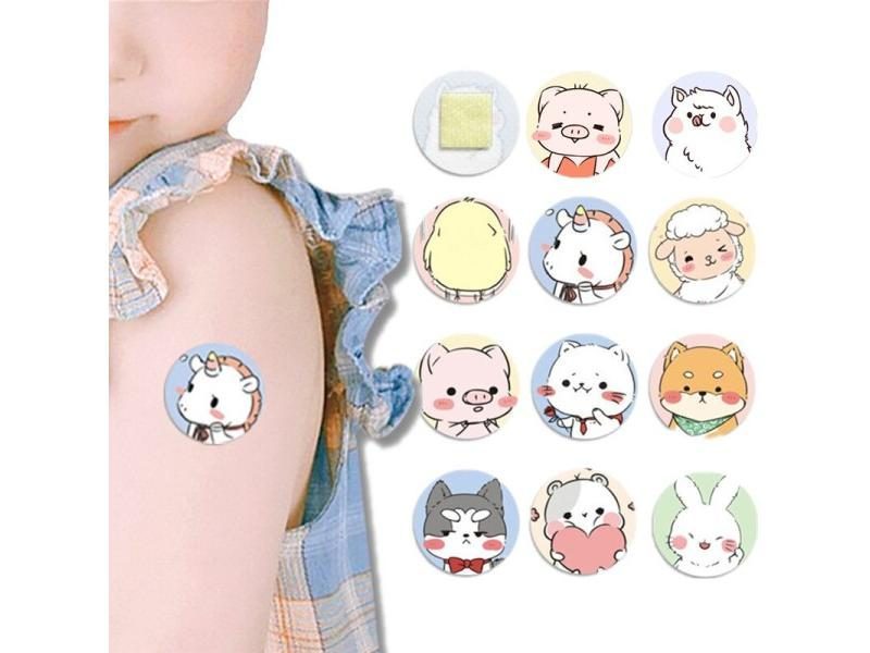 120pcs/Lot Cartoon Animal Pattern Band Aid Hemostasis Adhesive Bandages First Carousel 1