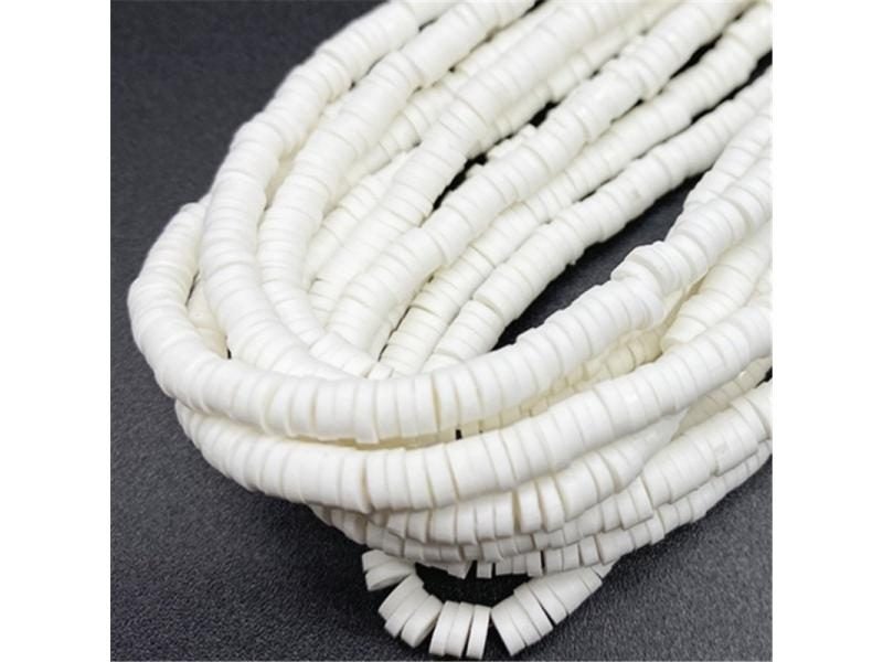 350pcs/Strip 4mm Clay Beads Slice Clay Spacer Beads Polymer Clay Beads For Carousel 1