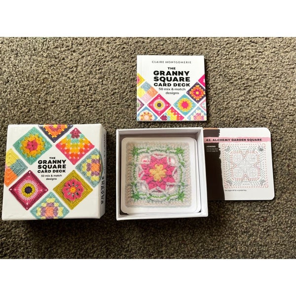 The Granny Square Card Deck - 50 Mix & Match Designs Carousel 1