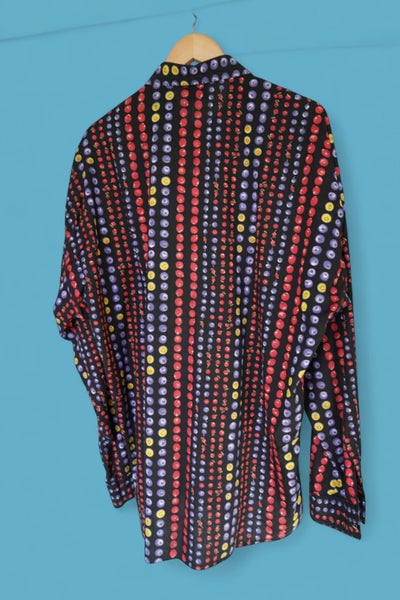 Versace Jeans Couture - Fruit Print Long Sleeve Button Shirt63616215051394111