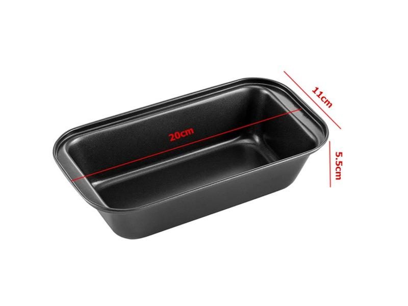 LMETJMA Nonstick Carbon Steel Bread Pan For Baking Brownies Meatloaf Carousel 1