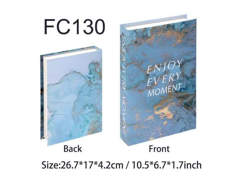 Openable Simulation Book Storage Box Luxury Fake Books Kit For Decoration Carousel 1