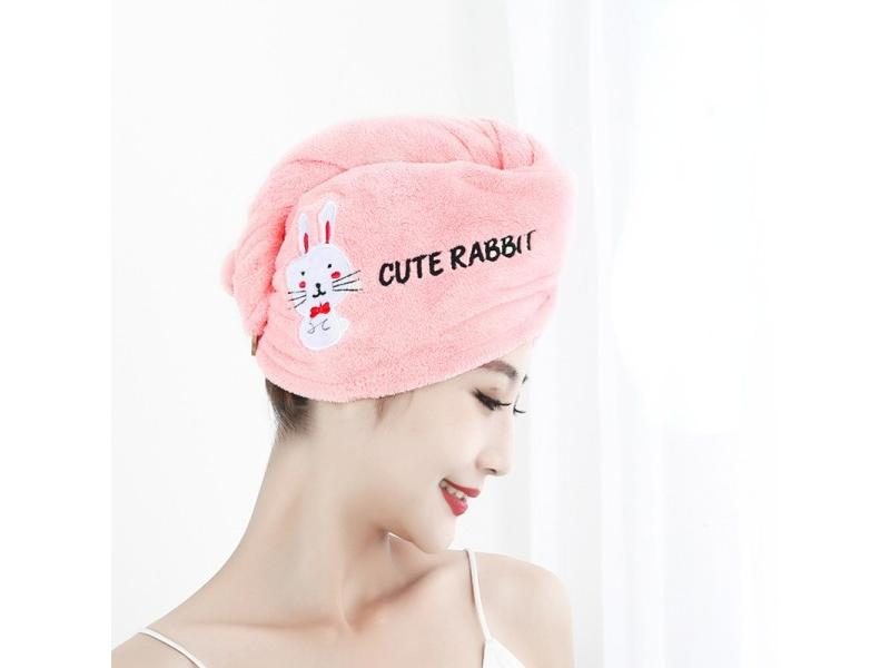 Women Bathroom Microfiber Towel Rapidly Dries Hair For Adults Carousel 1