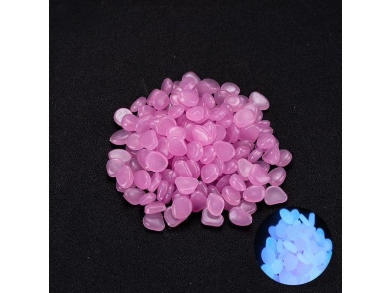 50/100Pcs Artificial Noctilucent Stone With Colorful Luminescence For Carousel 1