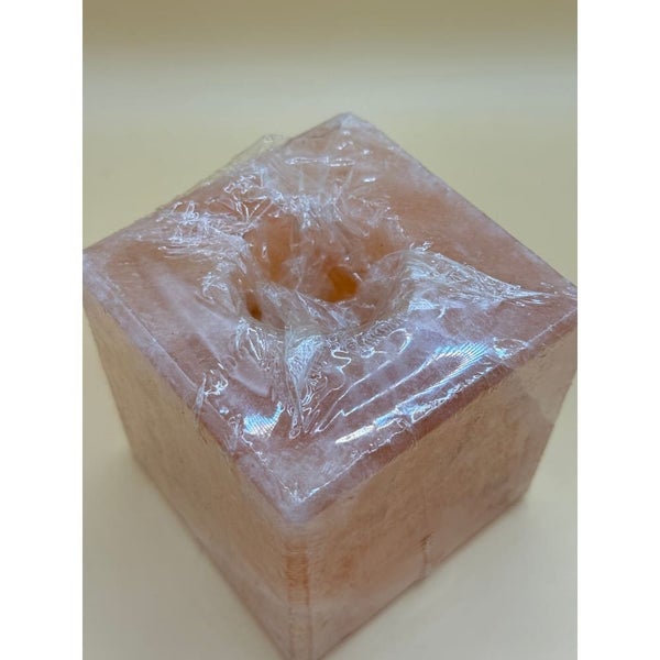 Salt Tea Light Cube Carousel 2