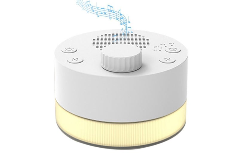 Portable White Noise Machine with 24 Soothing Sounds and Night Light for Sleep Carousel 1