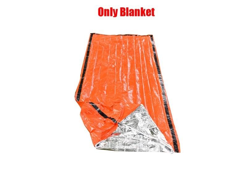 Outdoor Life Bivy Emergency Sleeping Bag Thermal Keep Warm Waterproof Mylar Carousel 1