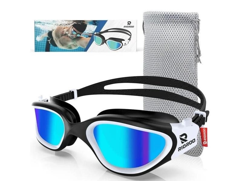 Adult Professional Swimming Goggles Anti-fog UV Protection Lens Waterproof Carousel 1