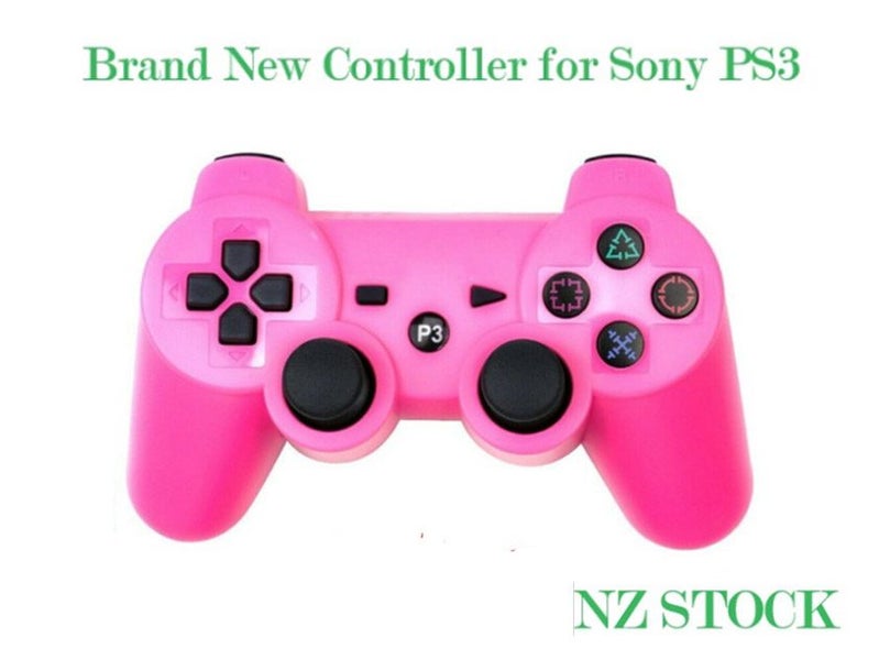 NEW NEW PS3 CONTROLLER NEW _Pink Carousel 1