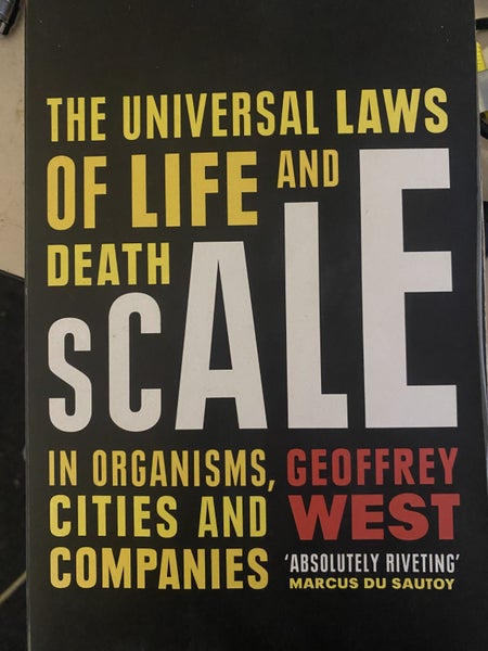 SCALE: The Universal Laws of Life and Death in Organisms, Cities and Companies Carousel 1