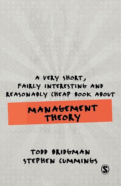 A Very Short, Fairly Interesting and Reasonably Cheap Book about Management T...64474034382593111