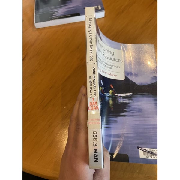 Managing Human Resources: Contemporary Perspectives in NZ64539577177730113