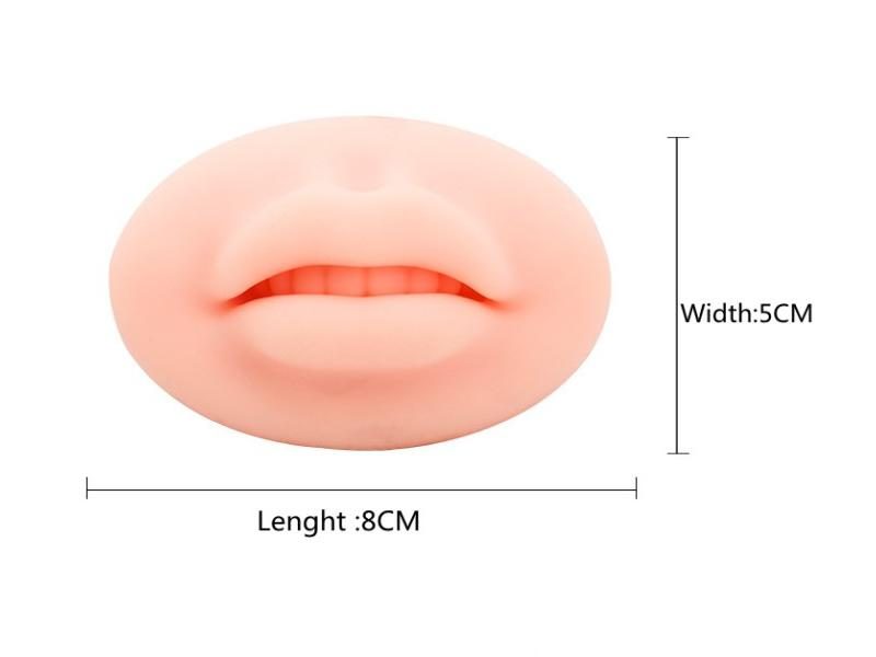Microblading 5D Silicone Practice Lips Skin For PMU Training Carousel 1
