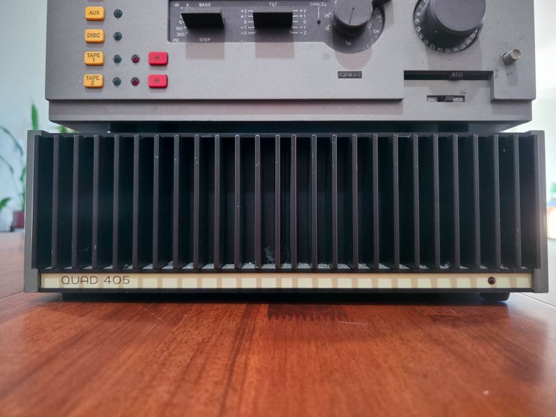 Quad 405 Power Amplifier + Quad 44 Preamp - $1 RESERVE!! Carousel 2