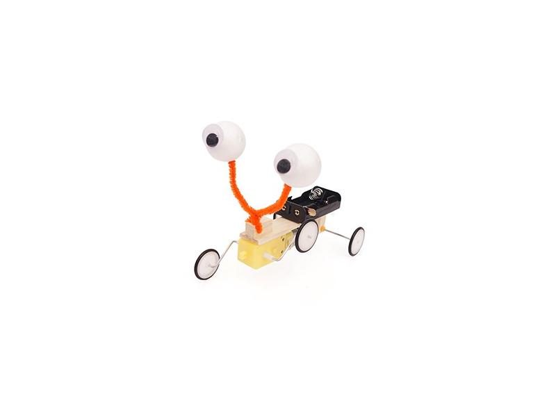 Toy DIY Children Science Experiment Toy Remote Control Robot Reptile Model Kit Carousel 1