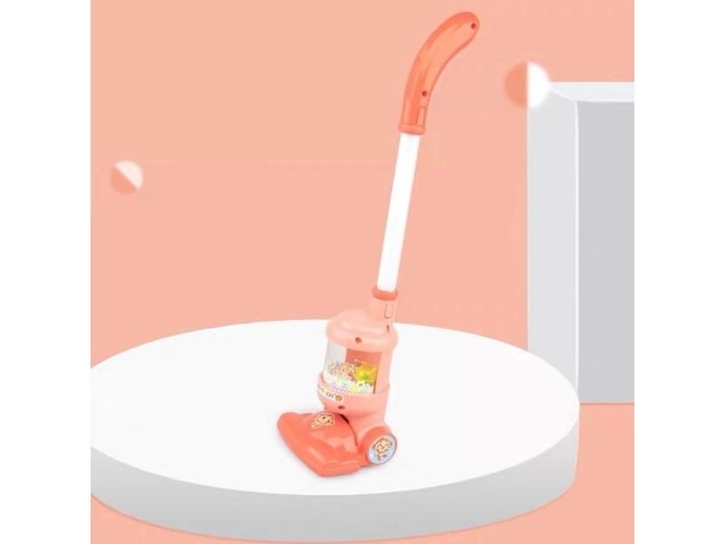 Kids Electric Mini Vacuum Cleaner Simulation Charging Housework Dust Catcher Carousel 1