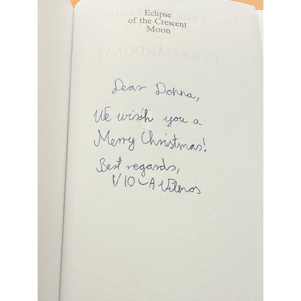 Eclipse of the Crescent Moon by Geza Gardonyi Carousel 7