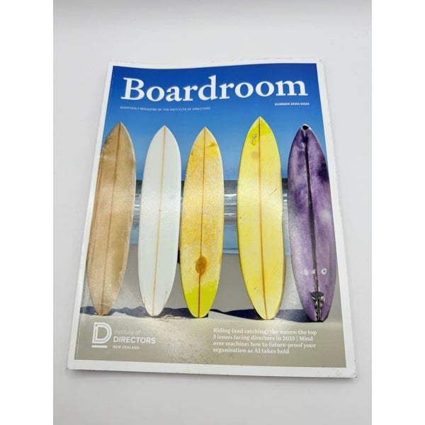 Boardroom - Summer 2024/2025 by Institute of Directors New Zealand Carousel 1