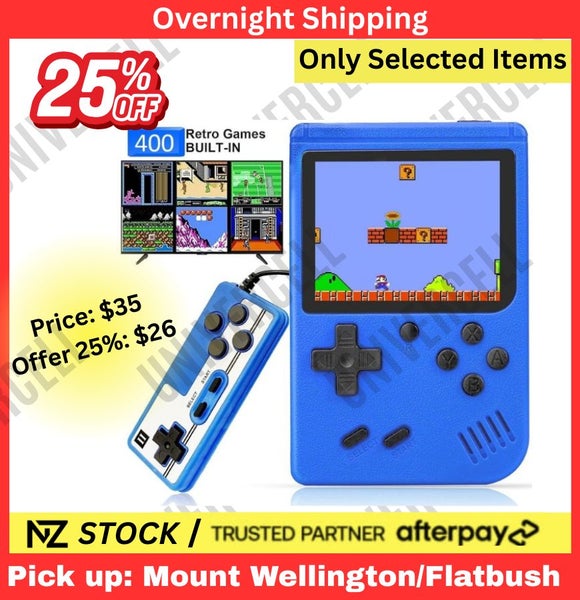 SALE! SALE! SALE! 400 Classic Handheld Portable Video Game Console with game64742762447107110