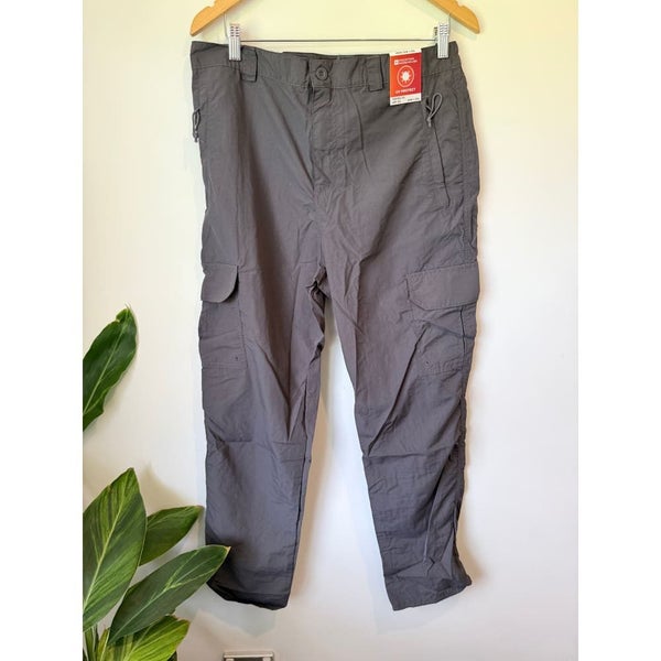 Mountain Warehouse Mens Grey Cargo Trousers Carousel 1