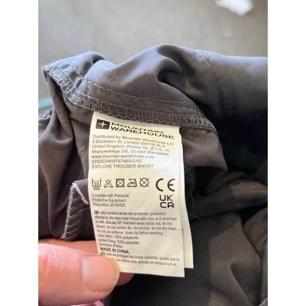 Mountain Warehouse Mens Grey Cargo Trousers Carousel 7