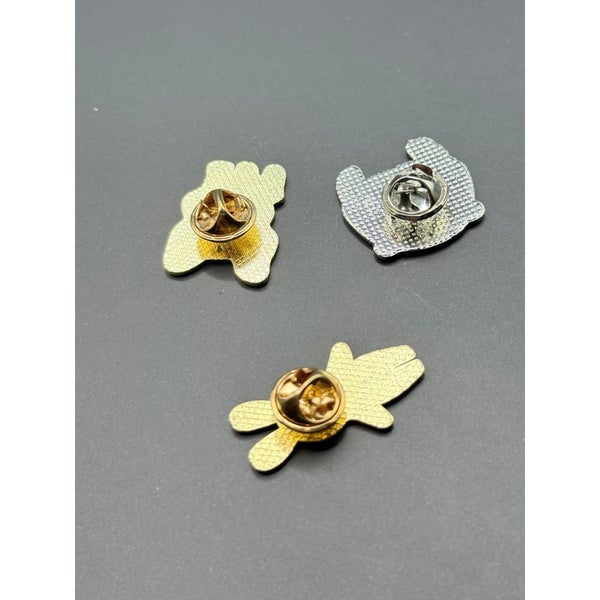 3x Adorable Animal Enamel Pin Set Carousel 2