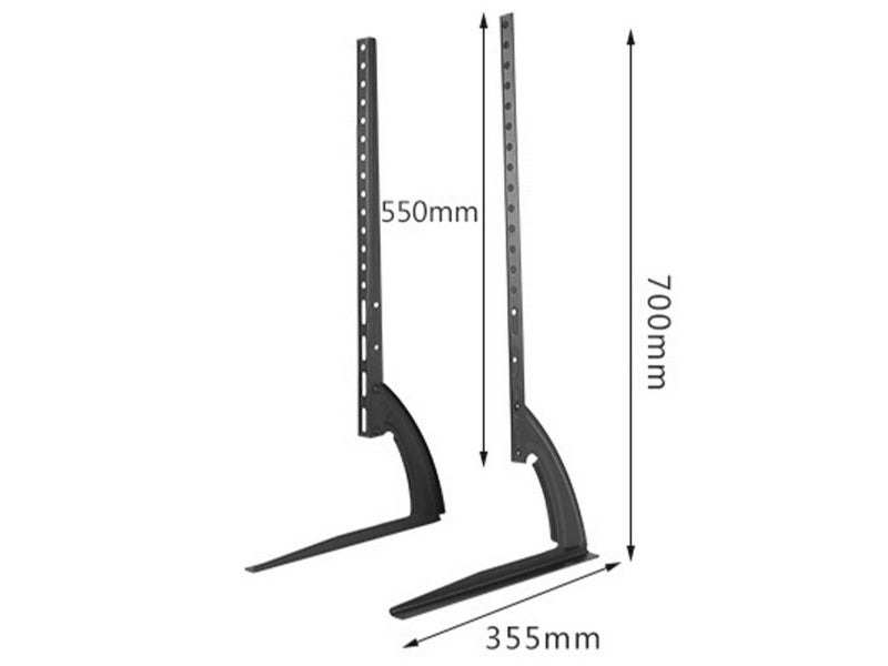 Universal TV Stand LED LCD TV Stand Mount with 3 Height Adjustable TV Legs L Carousel 2