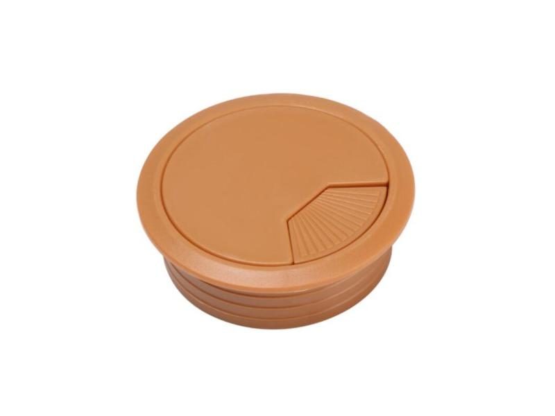 50/60/80MM PC Computer Desk With Plastic Grommet Wire Hole Cover Carousel 1