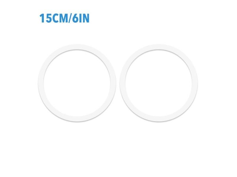 2pcs/set 13/15CM Air Conditioner Exhaust Hose Connector PVC For Midea Carousel 1