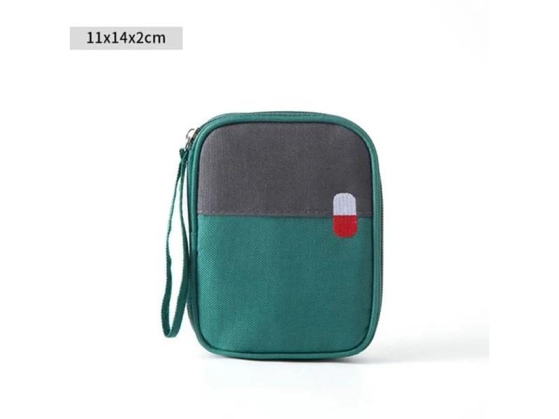 Mini Portable Medicine Storage Bag Travel First Aid Kit Medicine Bags Organizer Carousel 1