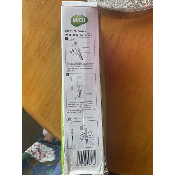 WDI Cistern Inlet Valve Bottom Entry 15mm Model B3261 Carousel 5