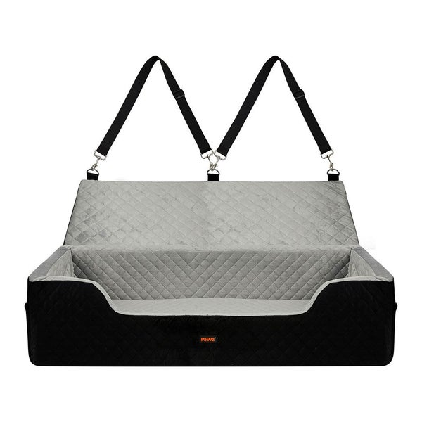Pawz Dog Car Booster Seat Belt Pet Safe Protector Travel Bed Carousel 1