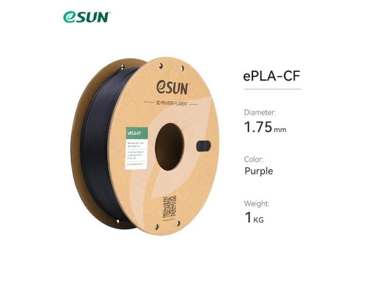 ESUN Carbon Fiber PLA 1KG 1.75MM High-strength Filament For Bambu Lab Carousel 1