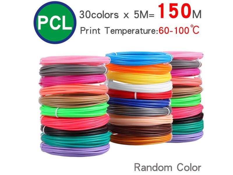 PCL Low Temp 3D Pen Filament 1.75MM For Low Temp Kids 3D Pen Bright Odorless Carousel 1