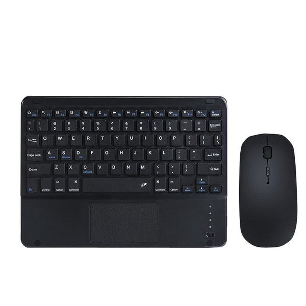 Parallel 9.7 Tablet Keyboard With Bluetooth Touchpad & Mouse Set For Ipad Black Carousel 1