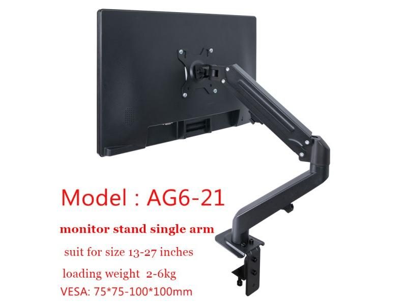 LVDIBAO NB F80 Full Motion Desktop Mount Bracket For 17-27" Screens Carousel 1