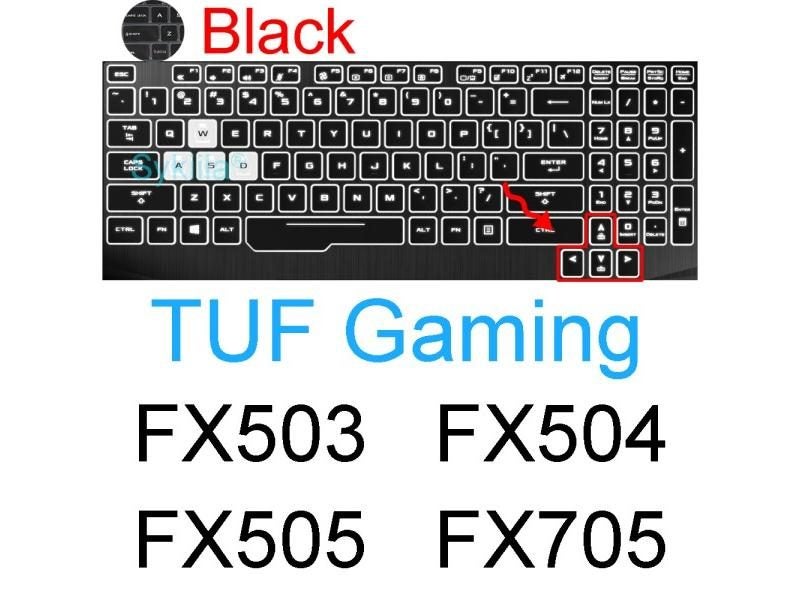 Keyboard Cover For ASUS TUF Gaming Series Silicone Skin Case 15 16 17 Carousel 1