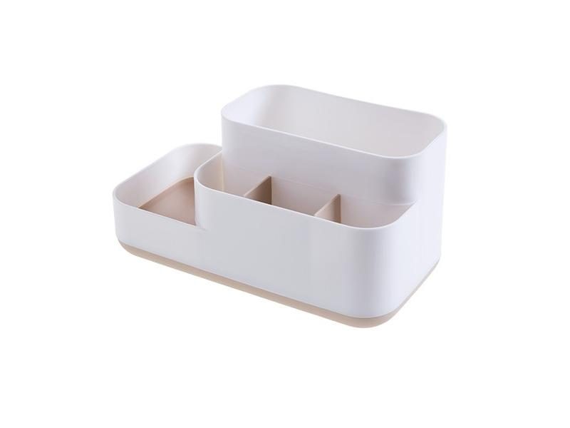 Creative Makeup Organizer Box With Drawer For Dressing Table Storage Carousel 1