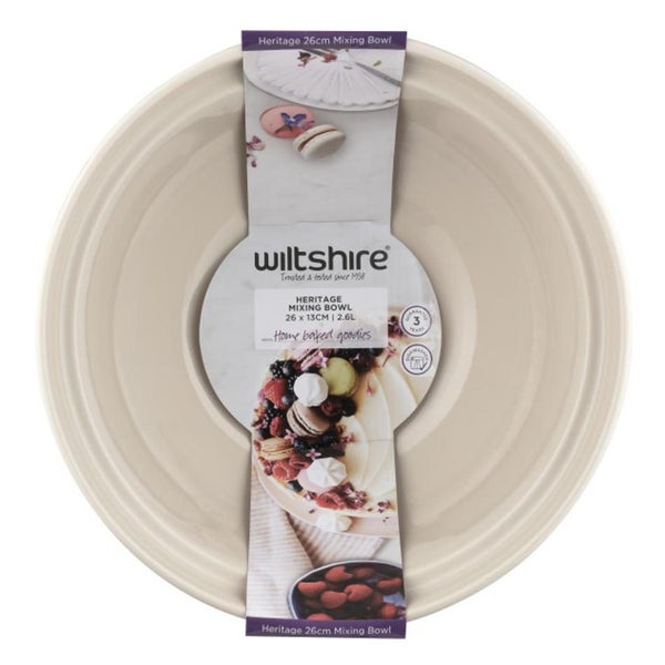 Wiltshire Heritage Mixing Bowl - Taupe (W8011) Carousel 2