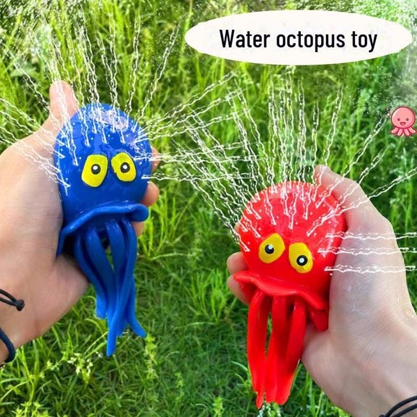Octopus Squishy Toy Bath Set for Kids Carousel 9