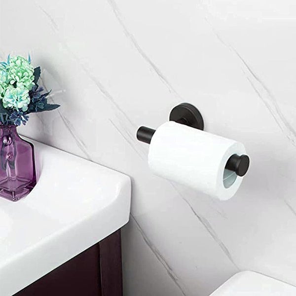 Toilet Paper Roll Holder + Towel Ring Set Carousel 1