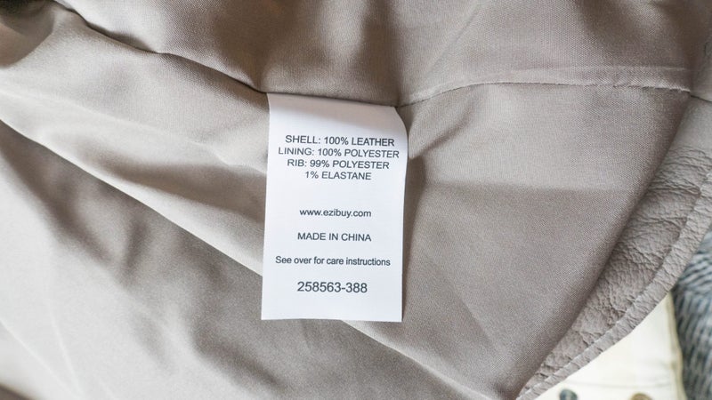 Capture leather jacket, as new with tags63616355796995113
